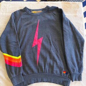 Aviator Nation grey sweat shirt